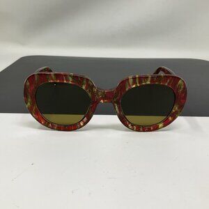 eyebobs Found Her Red Multicolor tinted polarized Big Oversized Sunglasses
